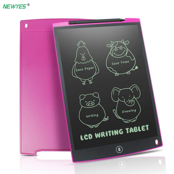 NeWYeS LCD Writing Tablet 12 Inch Electronic Digital Electronic Graphics Drawing Board Doodle Pad with Stylus pen Gift for kids