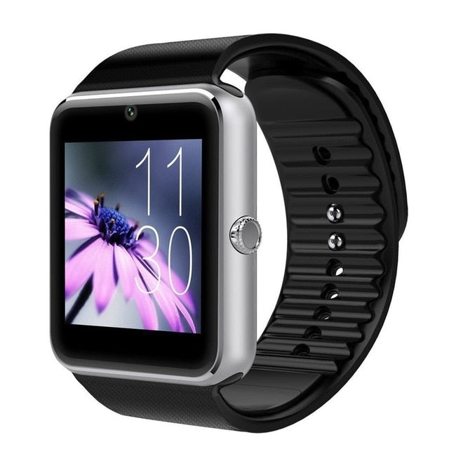 Android Smart Watch GT08 with Camera Bluetooth 4.0 Wristwatch Support Sim TF Card Smartwatch GT08 A1 DZ09 Life Waterproof ONLENY